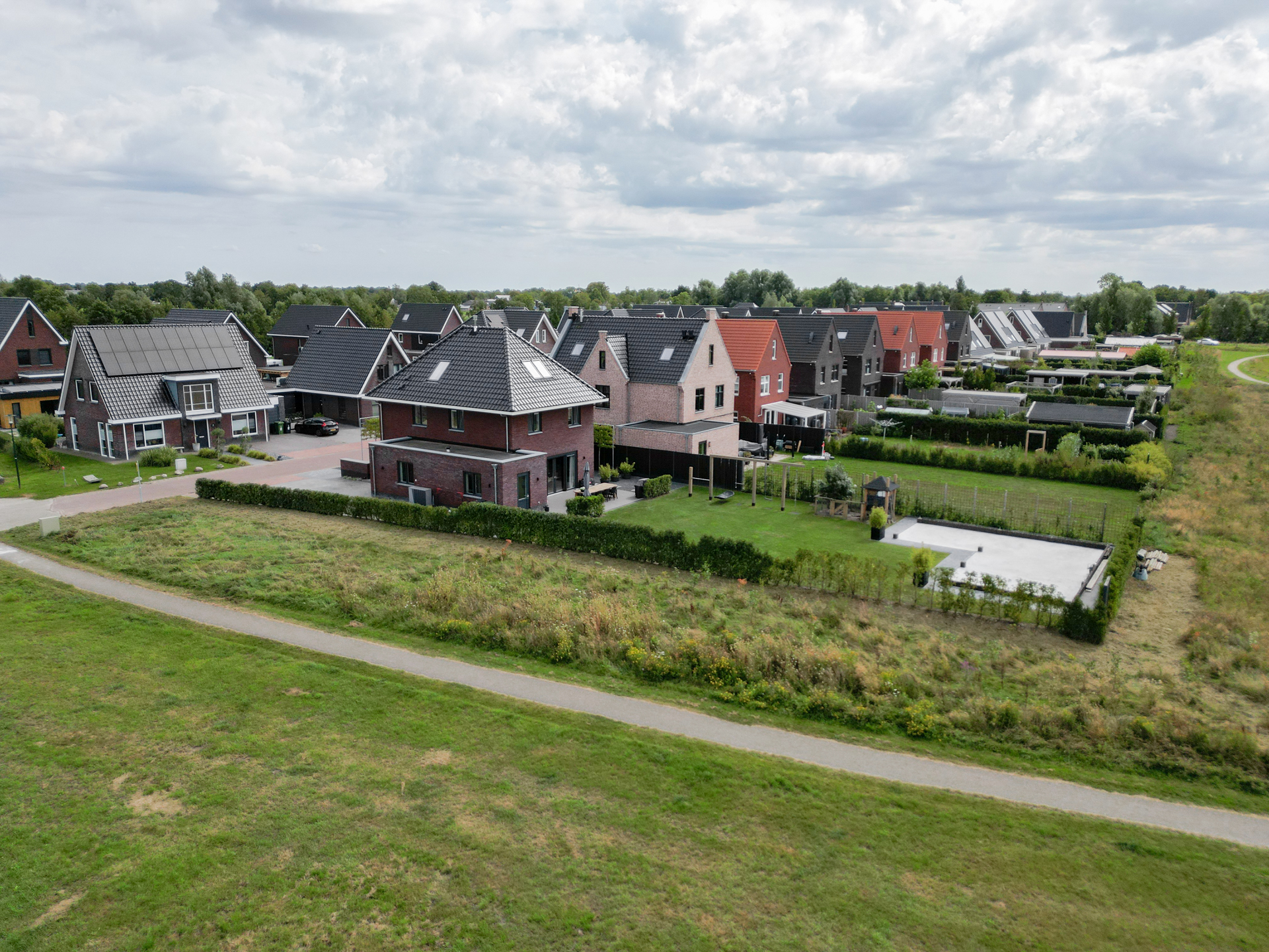 Tuin of omgeving Lignestraat 31, Grootegast