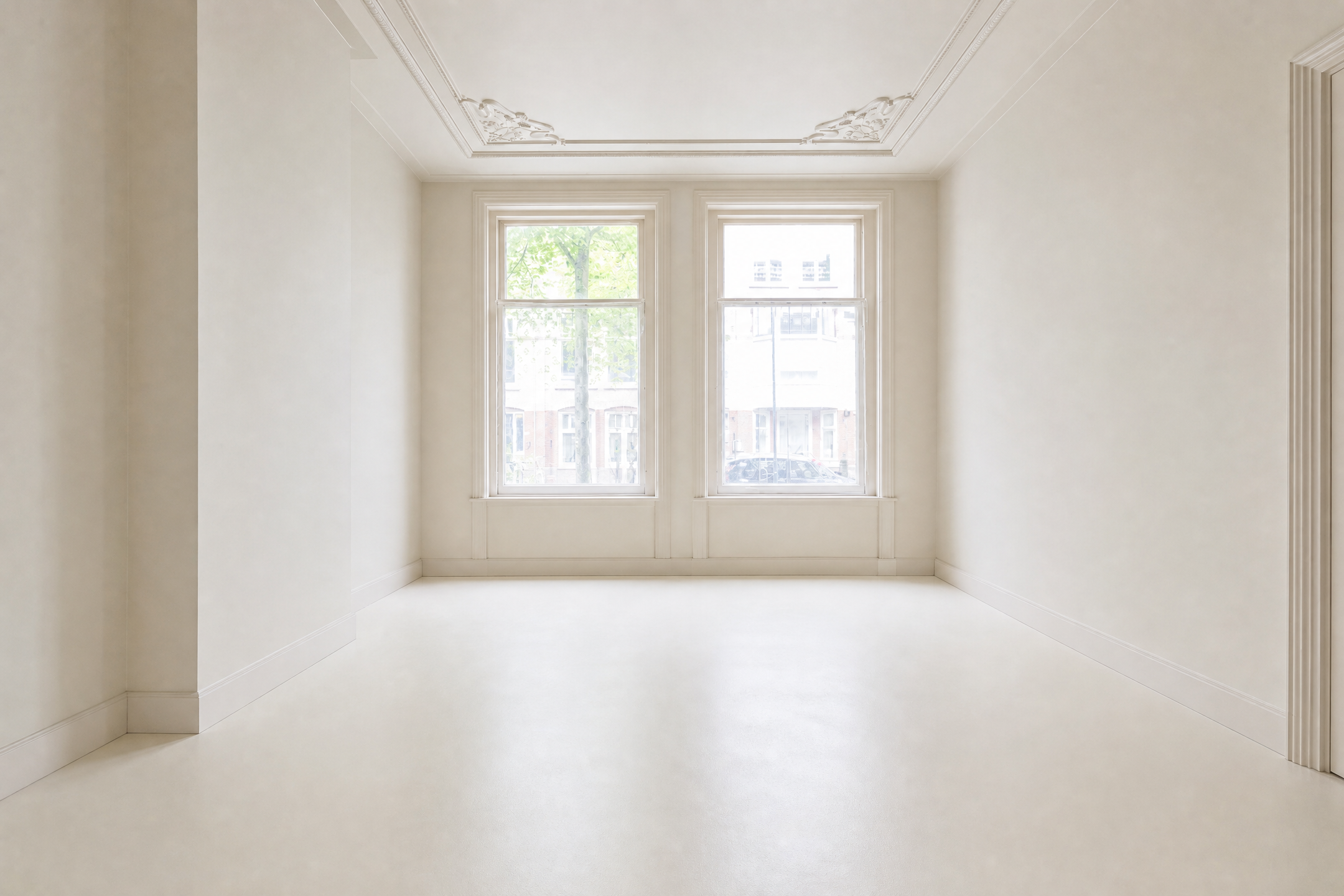 Woonkamer virtueel casco gemaakt
