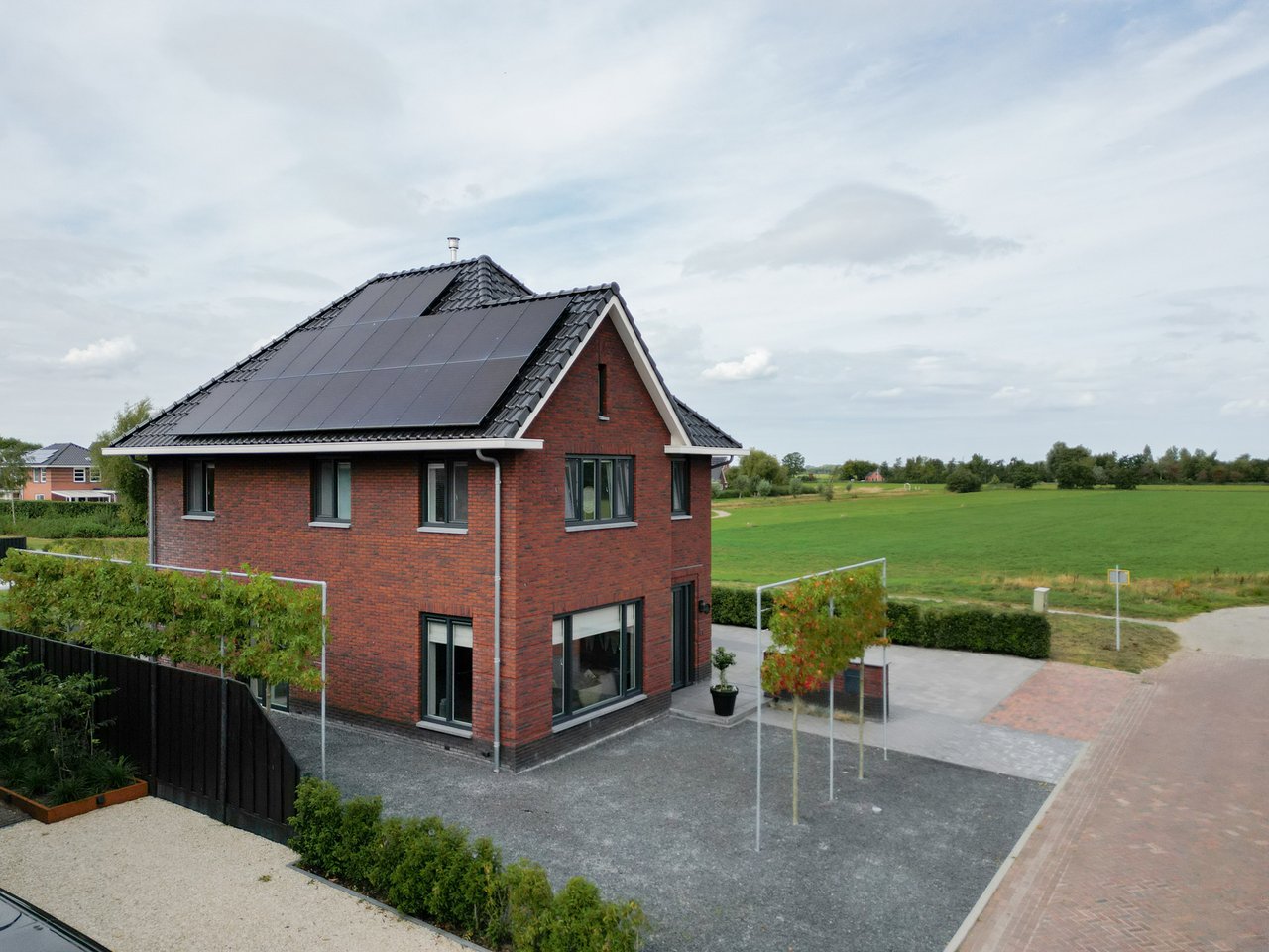 Tuin of omgeving Lignestraat 31, Grootegast