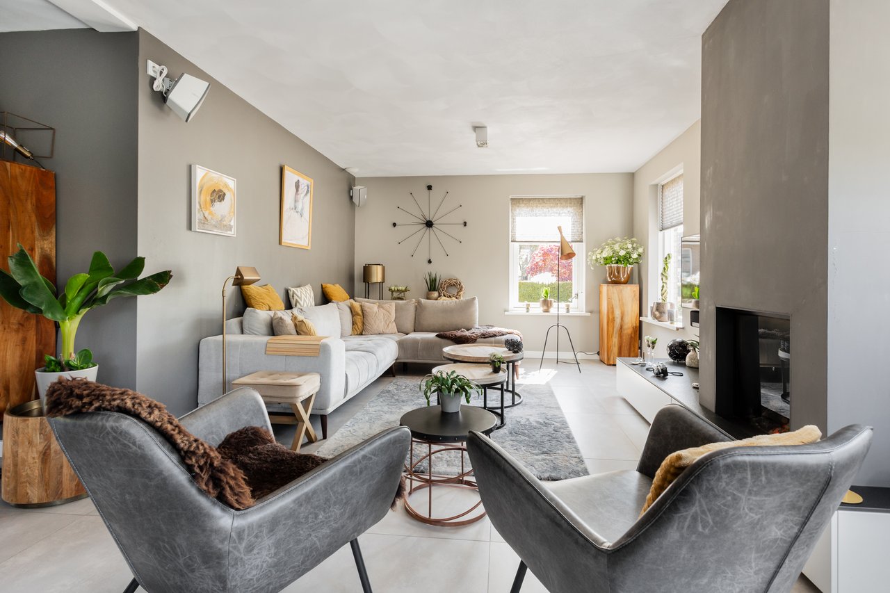 Woonkamer Turflaan 9, Zevenhuizen