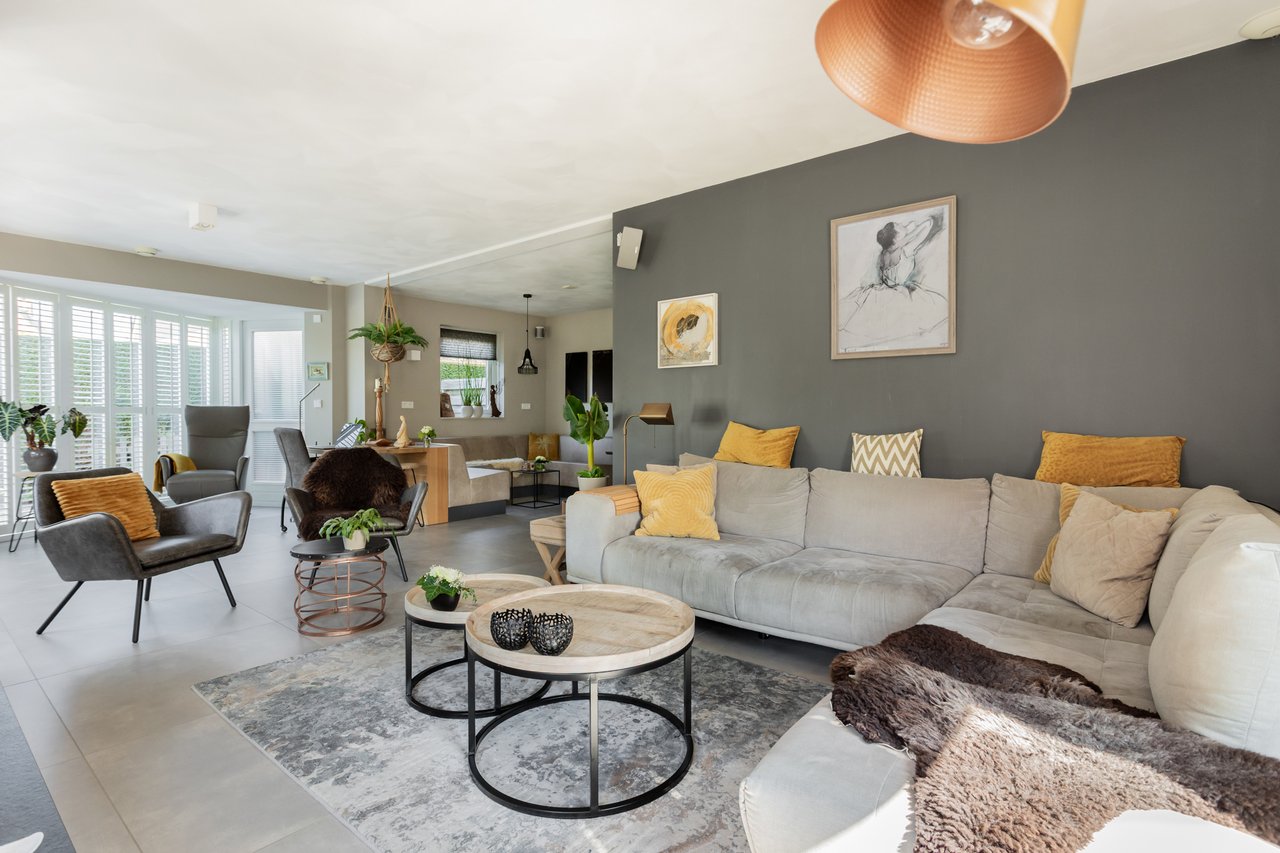 Woonkamer Turflaan 9, Zevenhuizen