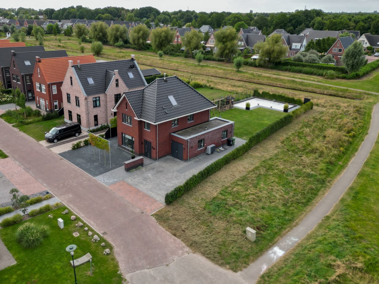 Tuin of omgeving Lignestraat 31, Grootegast