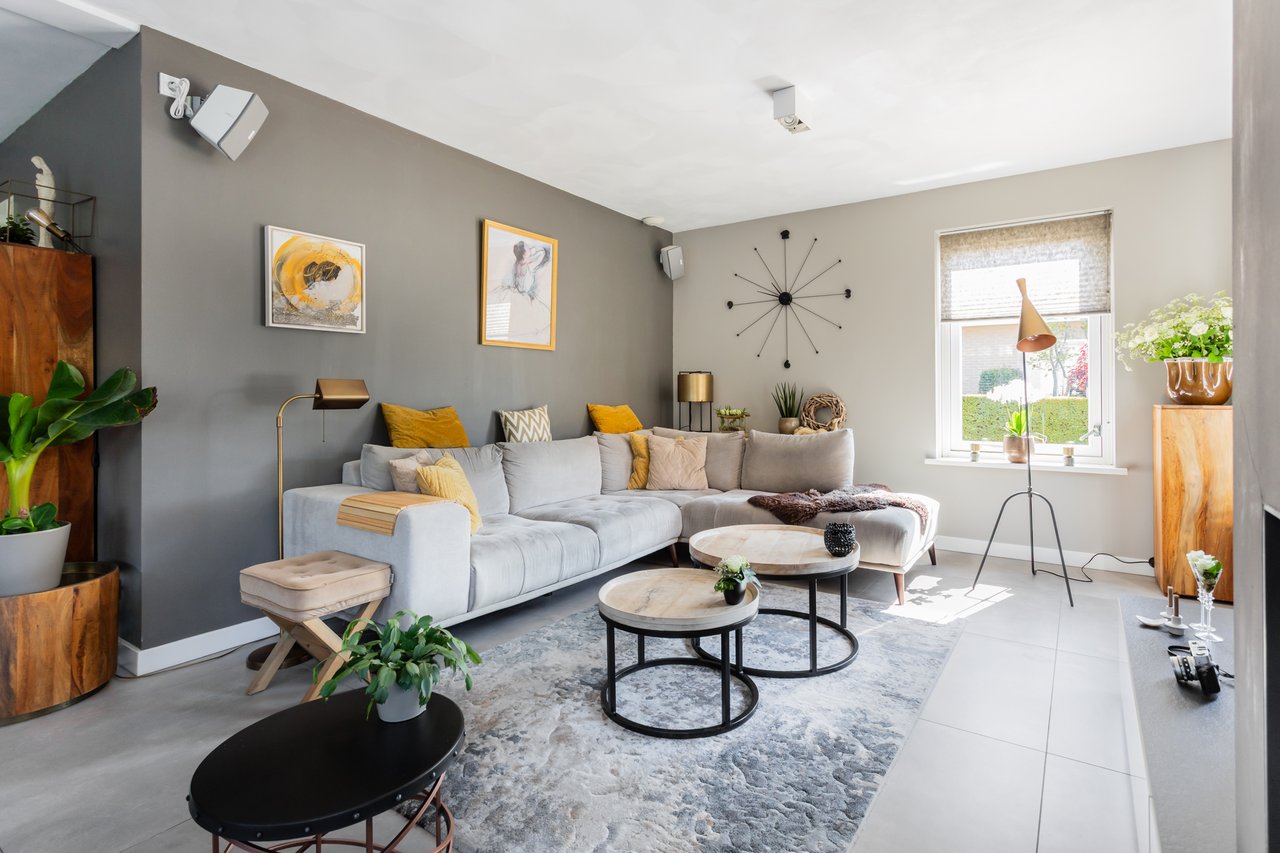 Woonkamer Turflaan 9, Zevenhuizen