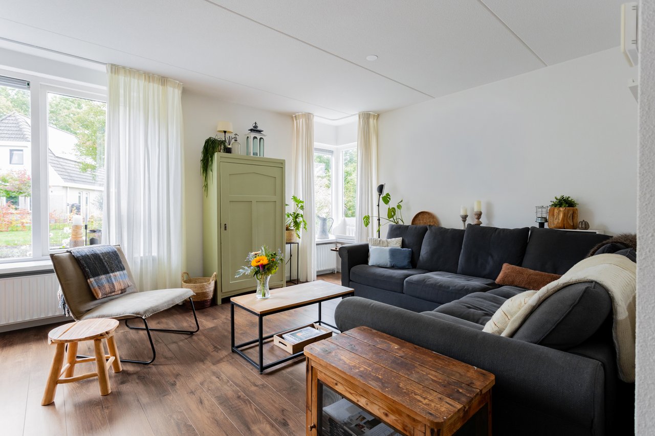 Woonkamer Wethouder Hamsterlaan 5, Leek