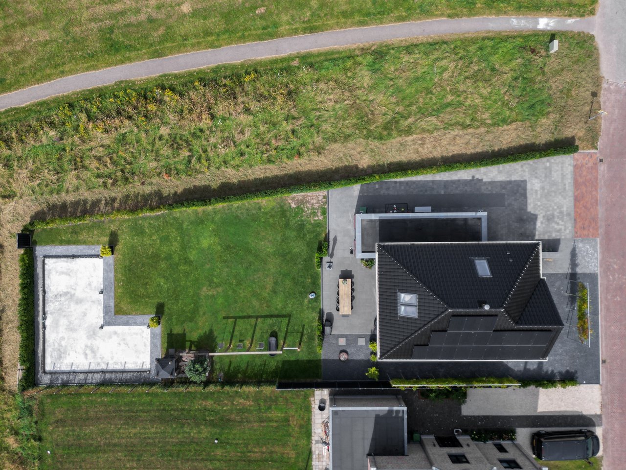 Tuin of omgeving Lignestraat 31, Grootegast
