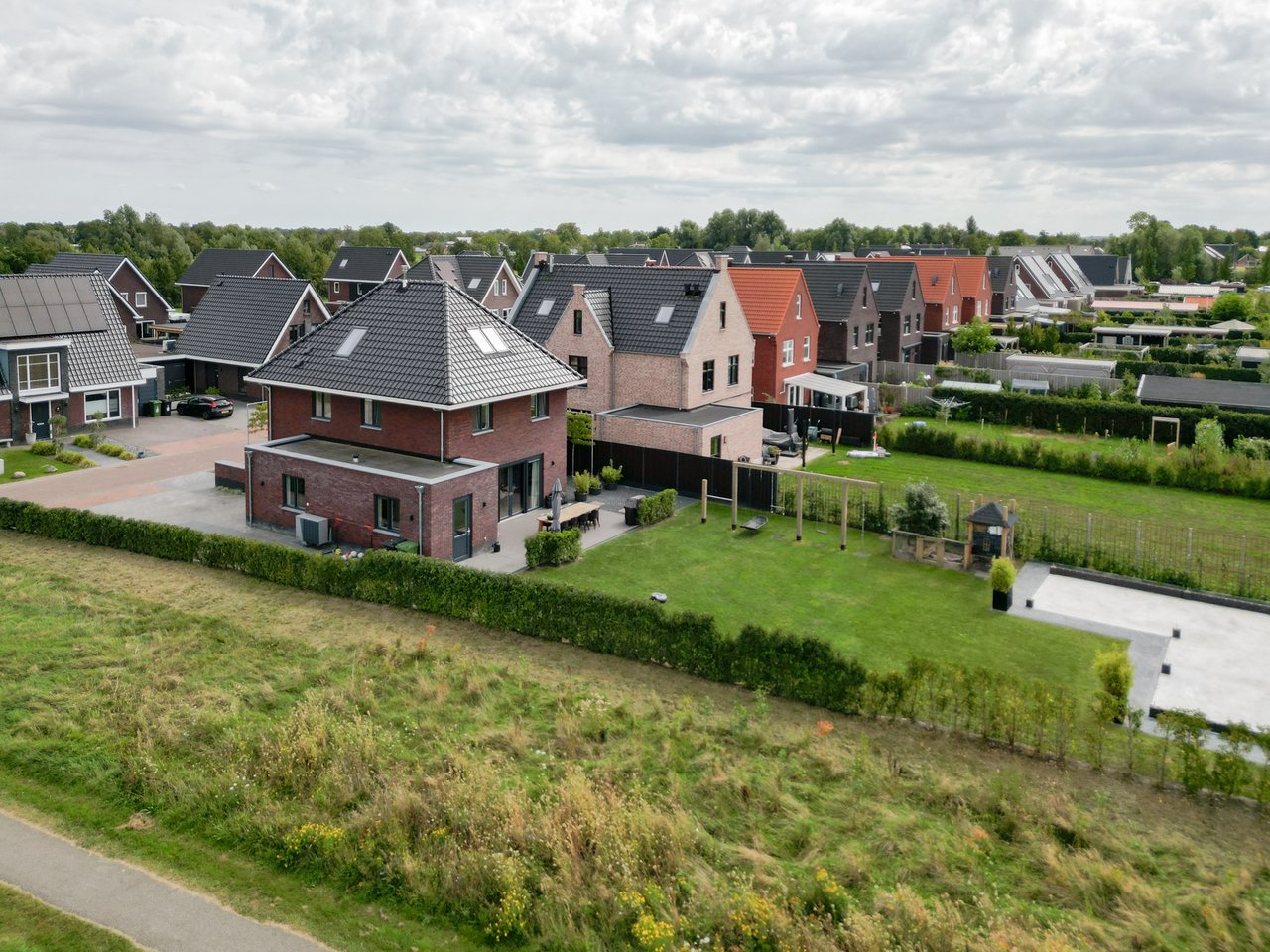 Tuin of omgeving Lignestraat 31, Grootegast
