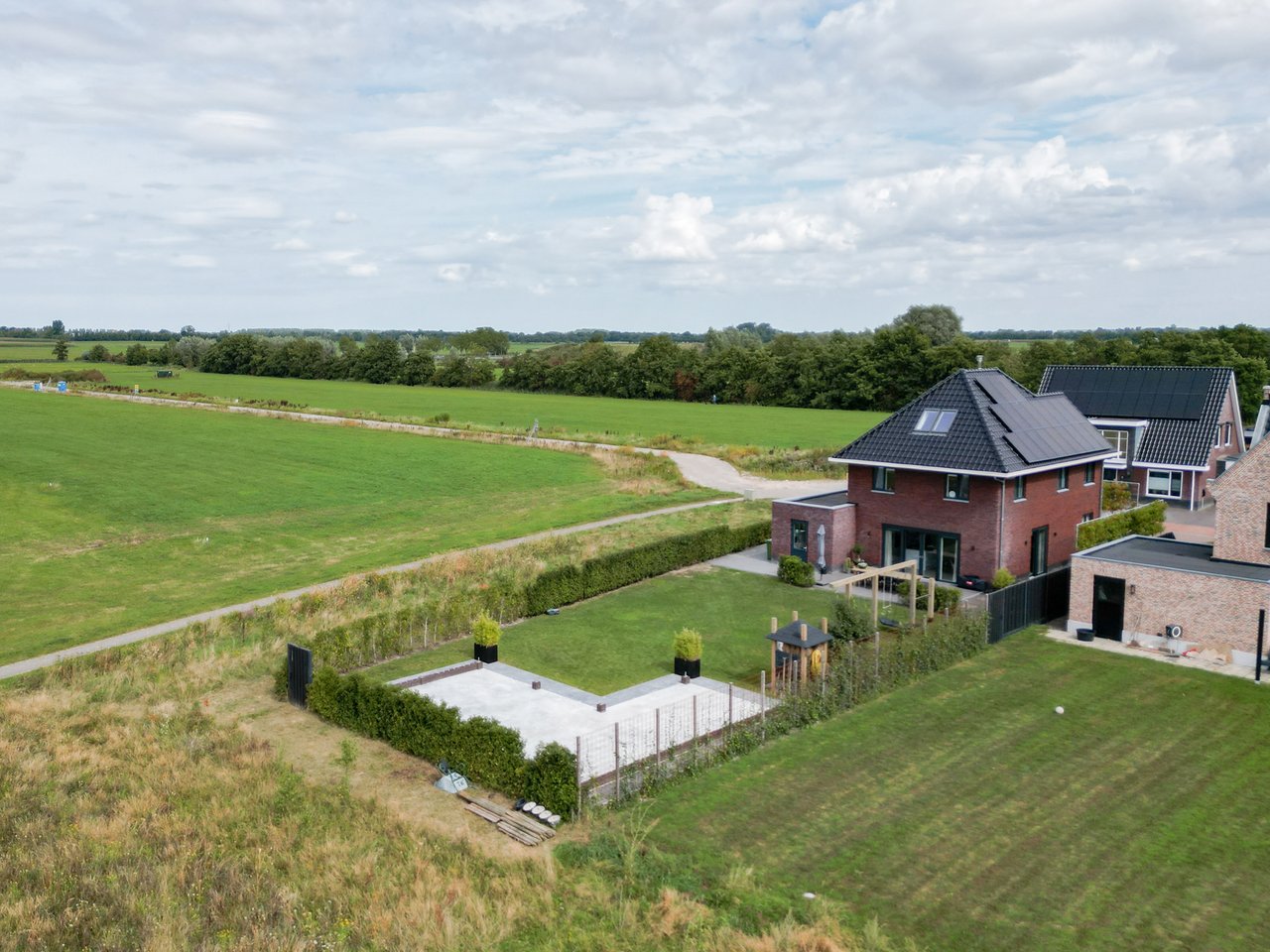 Tuin of omgeving Lignestraat 31, Grootegast