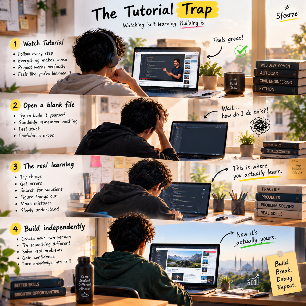 🪤   The Tutorial Trap
