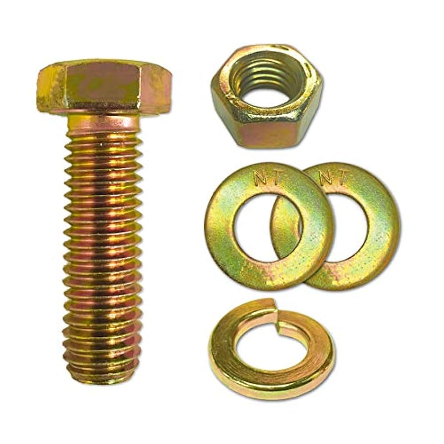 Golden Yellow Fasteners