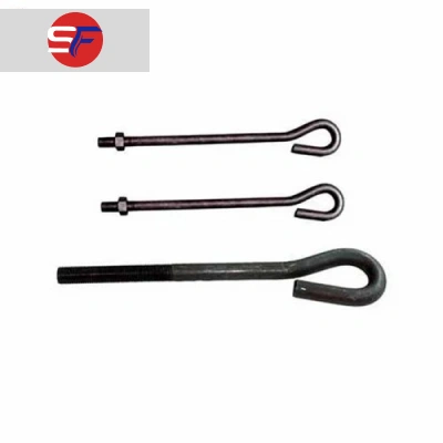 Hook-Type High Tensile Foundation Bolt