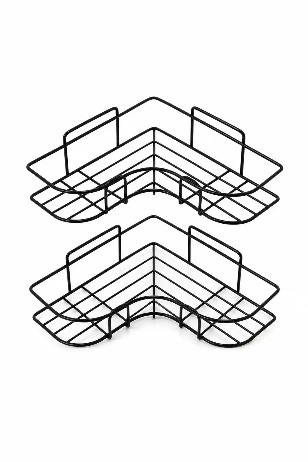 SFYKART Bathroom L Corner Rack – No Drill Corner Shelf