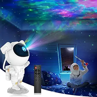 Astronaut Galaxy Projector with Remote & Timer, Star Night Light – SFYKART view 3