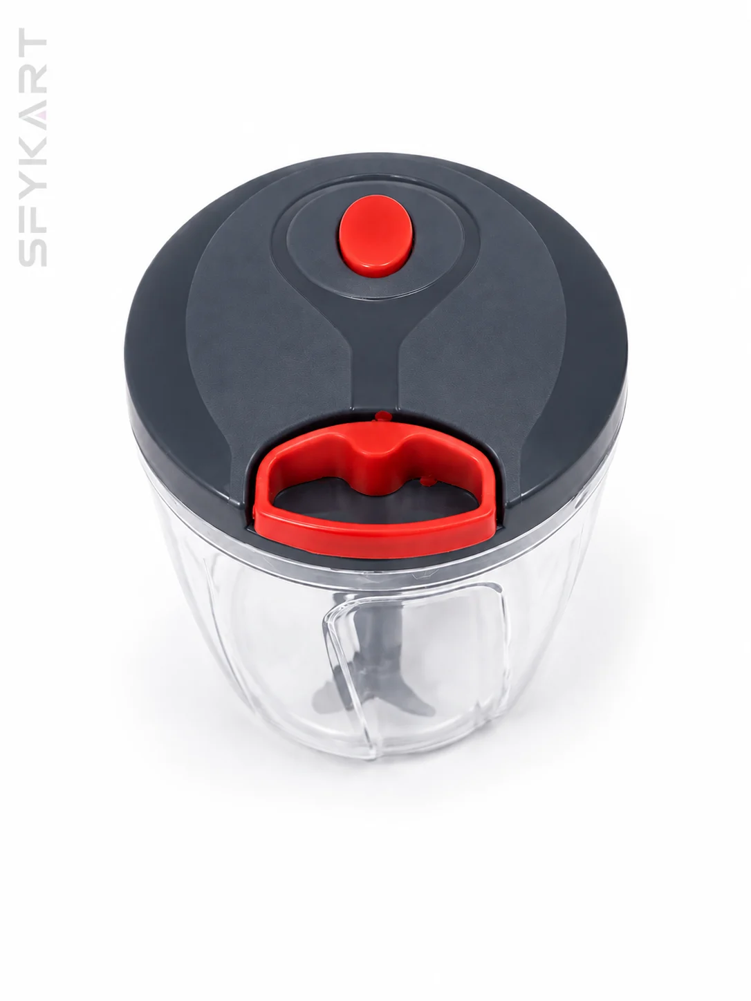 SFYKART Manual Hand Chopper with 6 Stainless Steel Blades view 6
