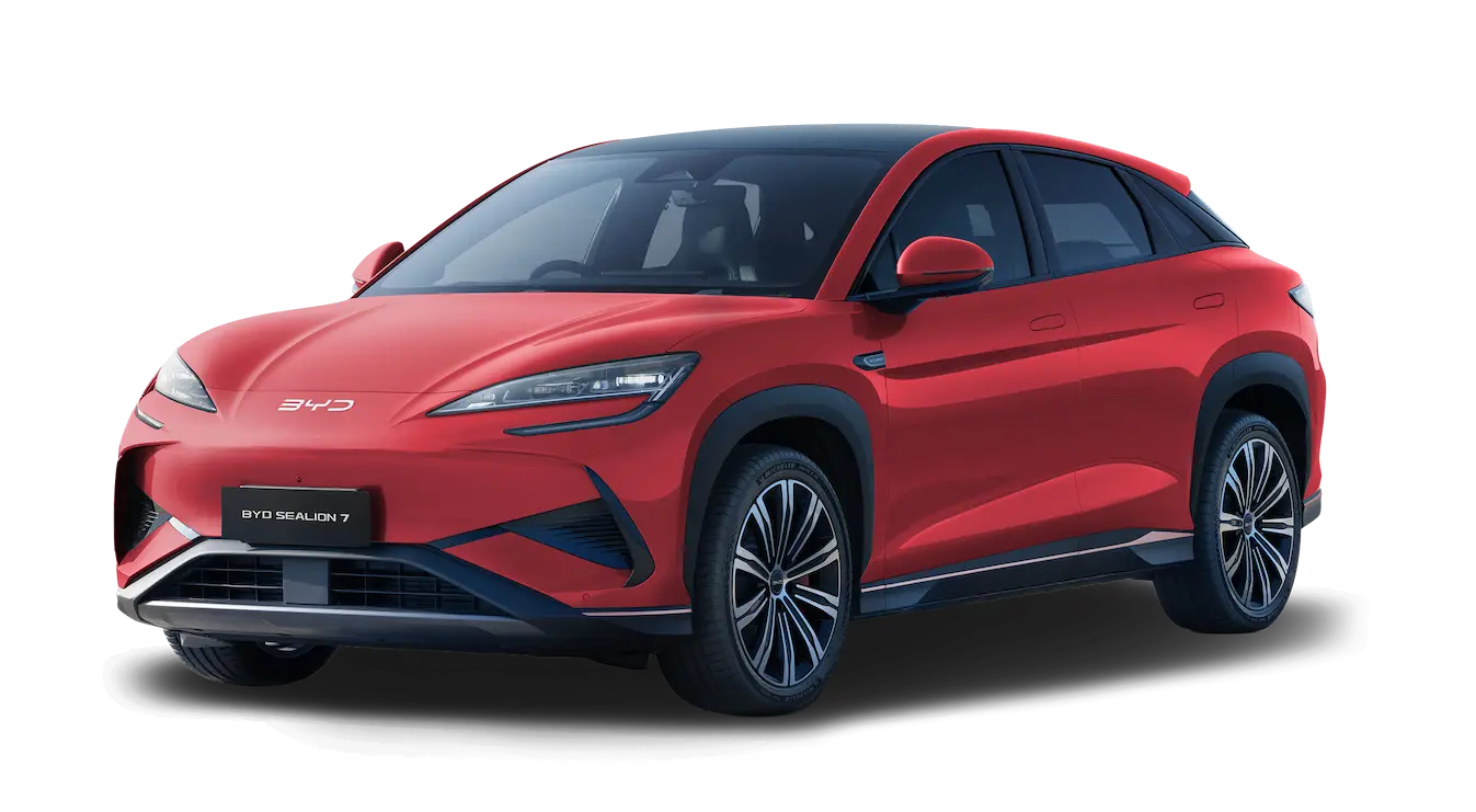 BYD SEALION 7 in Parkour Red
