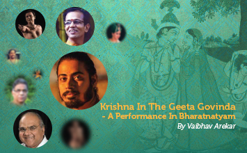 Krishna In The Geeta Govinda - A Performance In Bharatnatyam - By Vaibhav Arekar