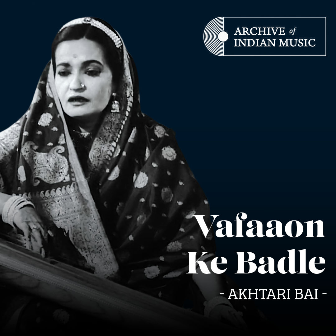 Vafaaon Ke Badle - Akhtari Bai - AIM