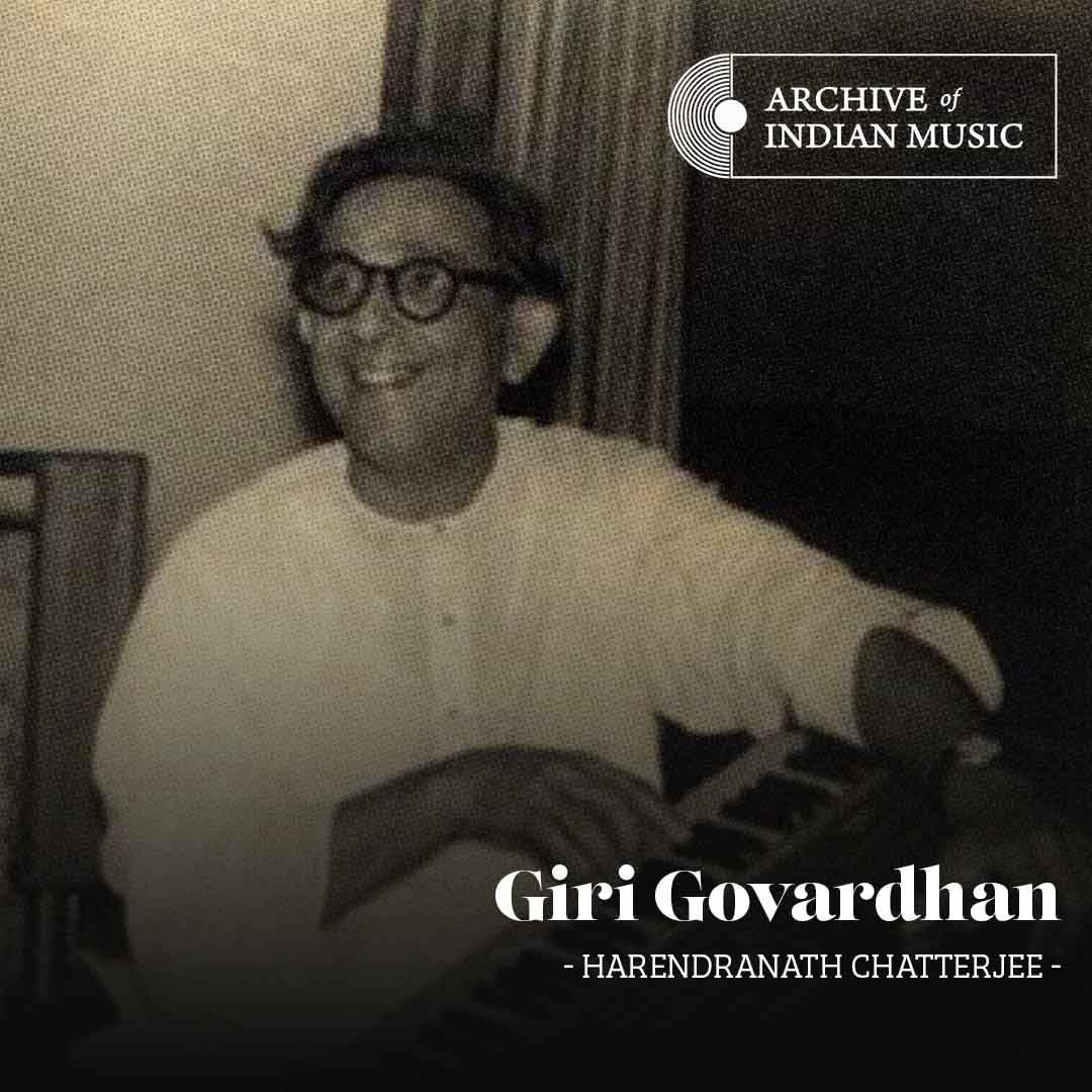 Giri Govardhan - Harendranath Chatterjee - AIM