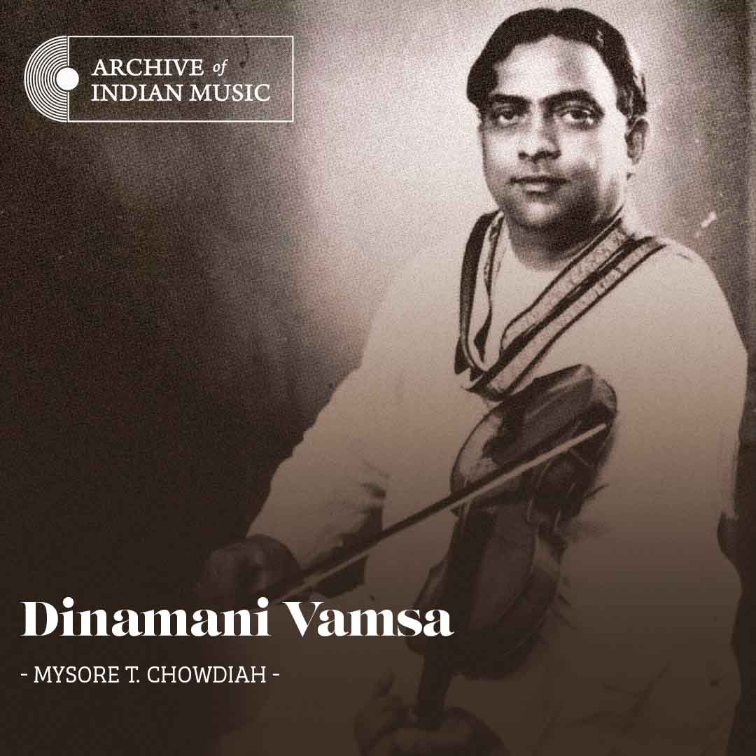 Dinamani Vamsa - Mysore T Chowdiah - AIM