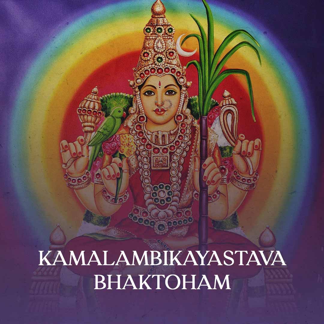 Kamalambikayastava Bhaktoham - Goddess Kamalamba - Dikshitanubhavah