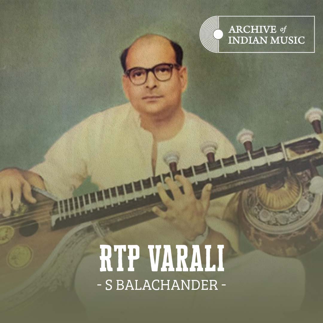 RTP Varali - S Balachander - AIM