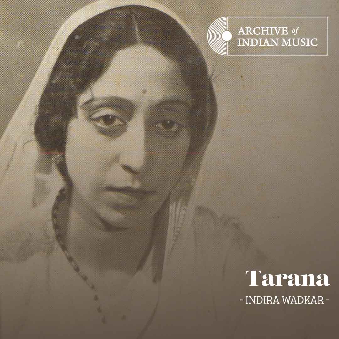 Tarana - Indira Wadkar - AIM