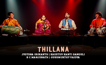 Thillana - Carnatic Meets Hindustani - Dr. Jyotsna Srikanth And Dr Kaustuv Kanti Ganguli
