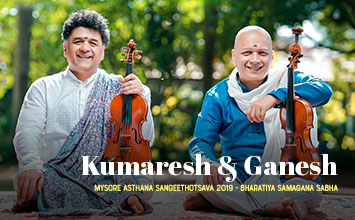 Kumaresh Ganesh - Mysore Asthana Sangeethotsava 2019 - Bharatiya Samagana Sabha