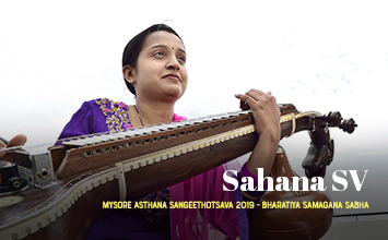 Sahana SV - Mysore Asthana Sangeethotsava 2019 - Bharatiya Samagana Sabha