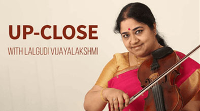 Up Close with Lalgudi Vijayalakshmi