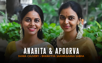 Anahita & Apoorva - Svara Cauvery - Bharatiya Saamagaana Sabha