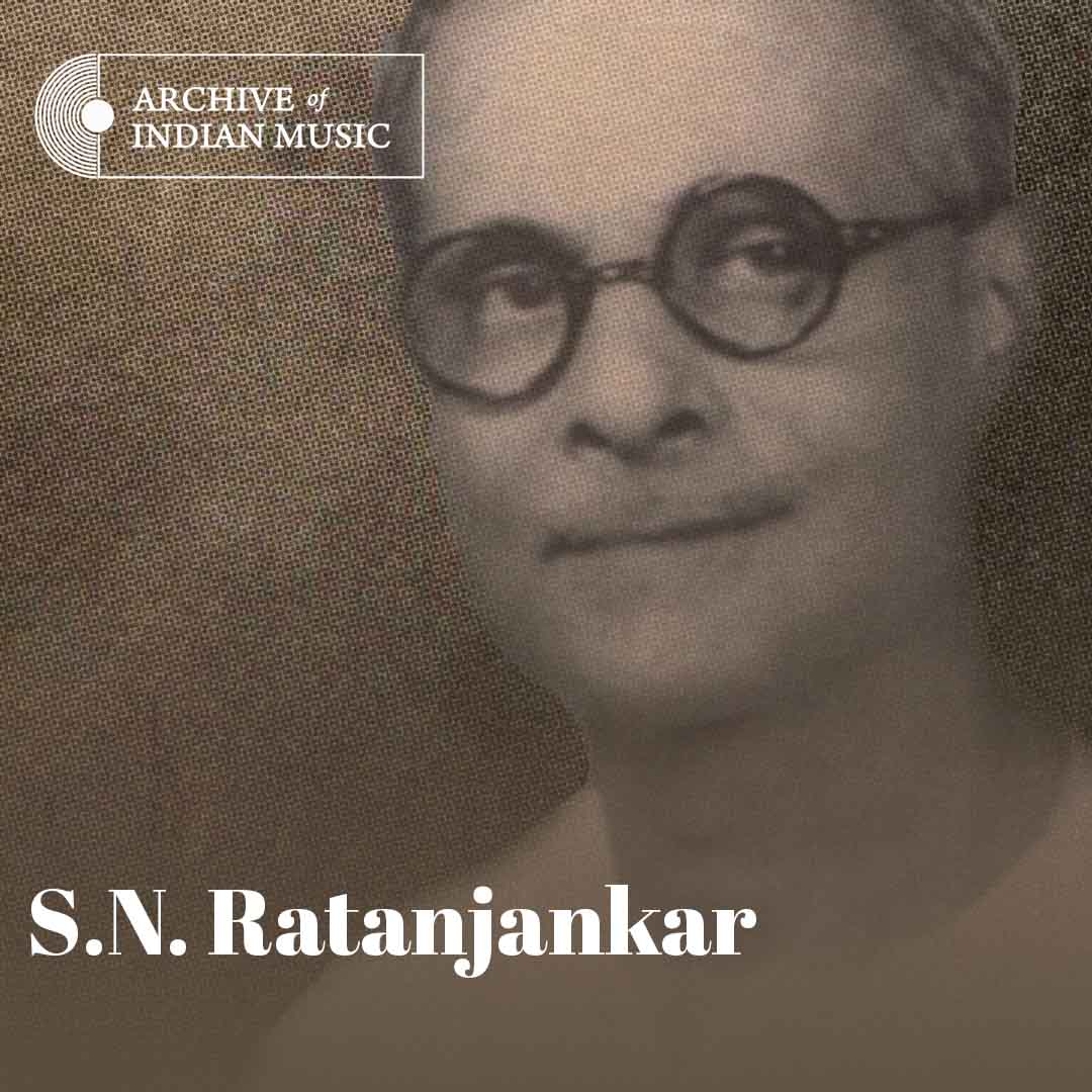 S N Ratanjankar - Archive of Indian Music