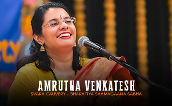 Amrutha Venkatesh - Svara Cauvery - Bharatiya Saamagaana Sabha