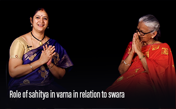 6 Role of Sahitya in Varna in relation to Swara