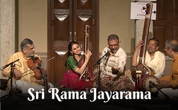 Sri Rama Jayarama - TM Krishna Intach