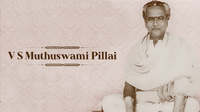 V S Muthuswamy Pillai - Blink Video