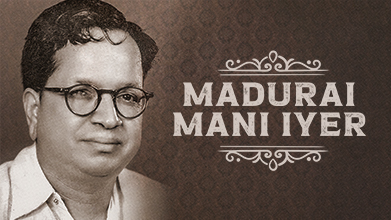 Madurai Mani Iyer - Blink Video