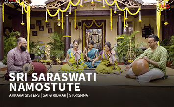 Sri Saraswati Namostute - Madrasana 2020 - Akkarai Sisters 