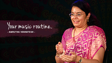 Your Music Routine - Inner Voice - Amrutha Venkatesh