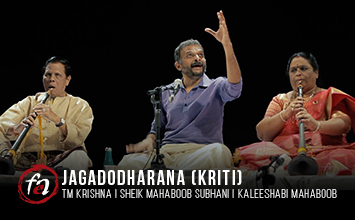 Jagadodharana (Kriti) - TM Krishna | Sheik Mahaboob Subhani | Kaleeshabi Mahaboob - First Edition Arts