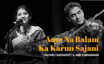 Aaye Na Balam Ka Karun Sajani - Kaushiki Chakraborty, Ambi Subramaniam - Vasantha Panchami 2020 - Bharatiya Samagana Sabha