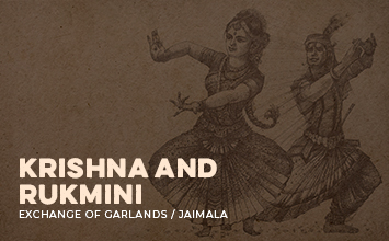 Krishna And Rukmini - Exchange of Garlands / Jaimala - Divya Vivaaham