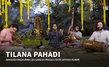 Thillana Pahadi - Madrasana 2020 - Abhishek Raghuram 