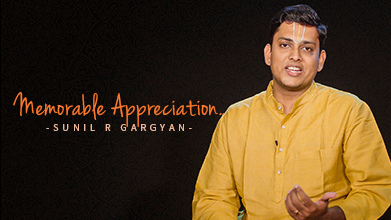 Memorable Appreciation - Inner Voice - Sunil R Gargyan