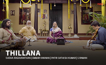 Thillana - Madrasana 2020 - Sudha Raghunathan