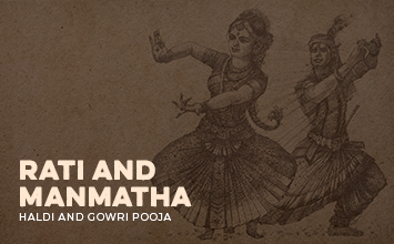 Rati And Manmatha - Haldi And Gowri Pooja - Divya Vivaaham
