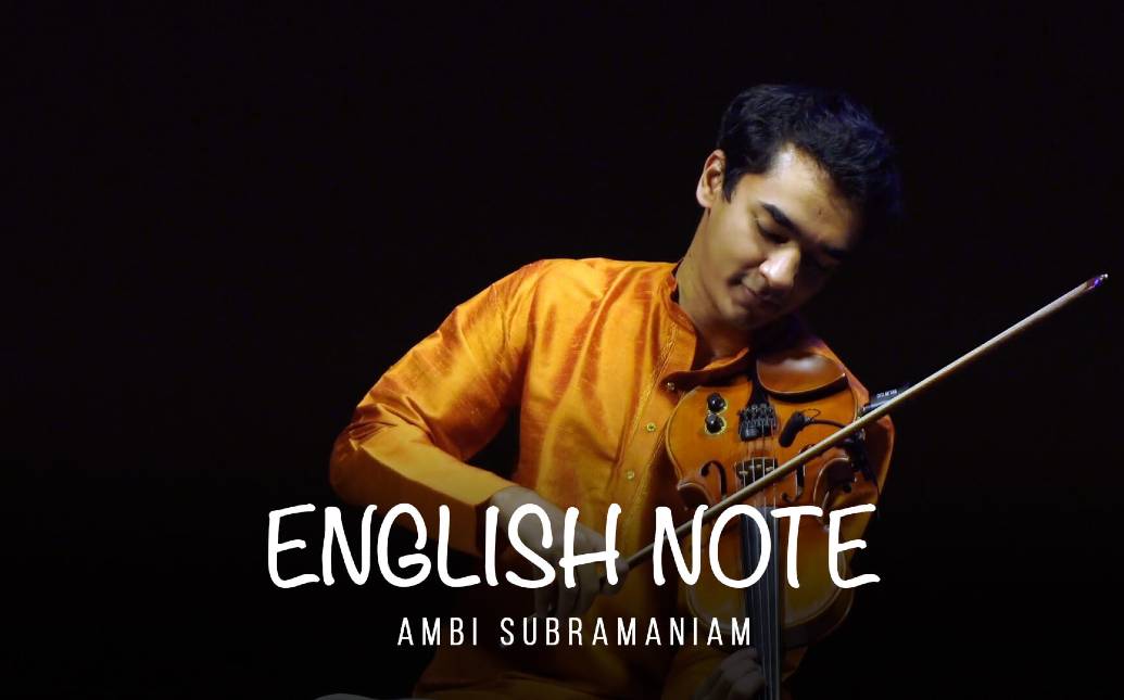 English Note - Ambi Subramaniam