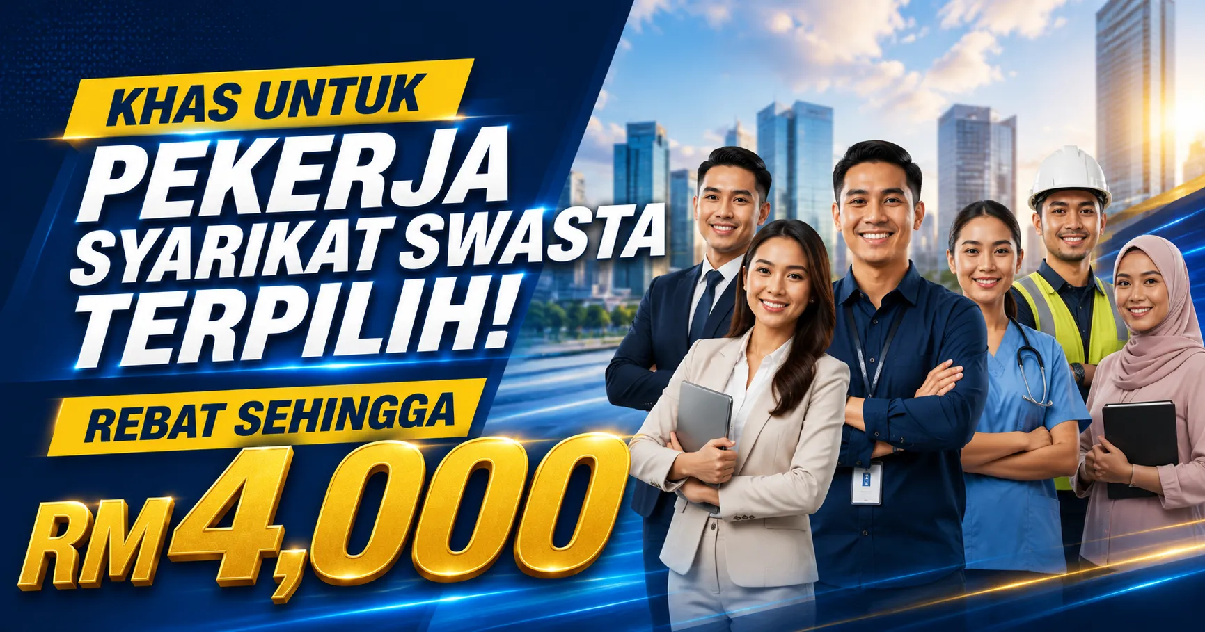 SENARAI SYARIKAT SWASTA TERPILIH, PEKERJA LAYAK REBAT PROTON E.MAS!!