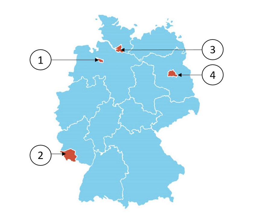 Abbildung zur Frage 8: Welches Bundesland ist Berlin?