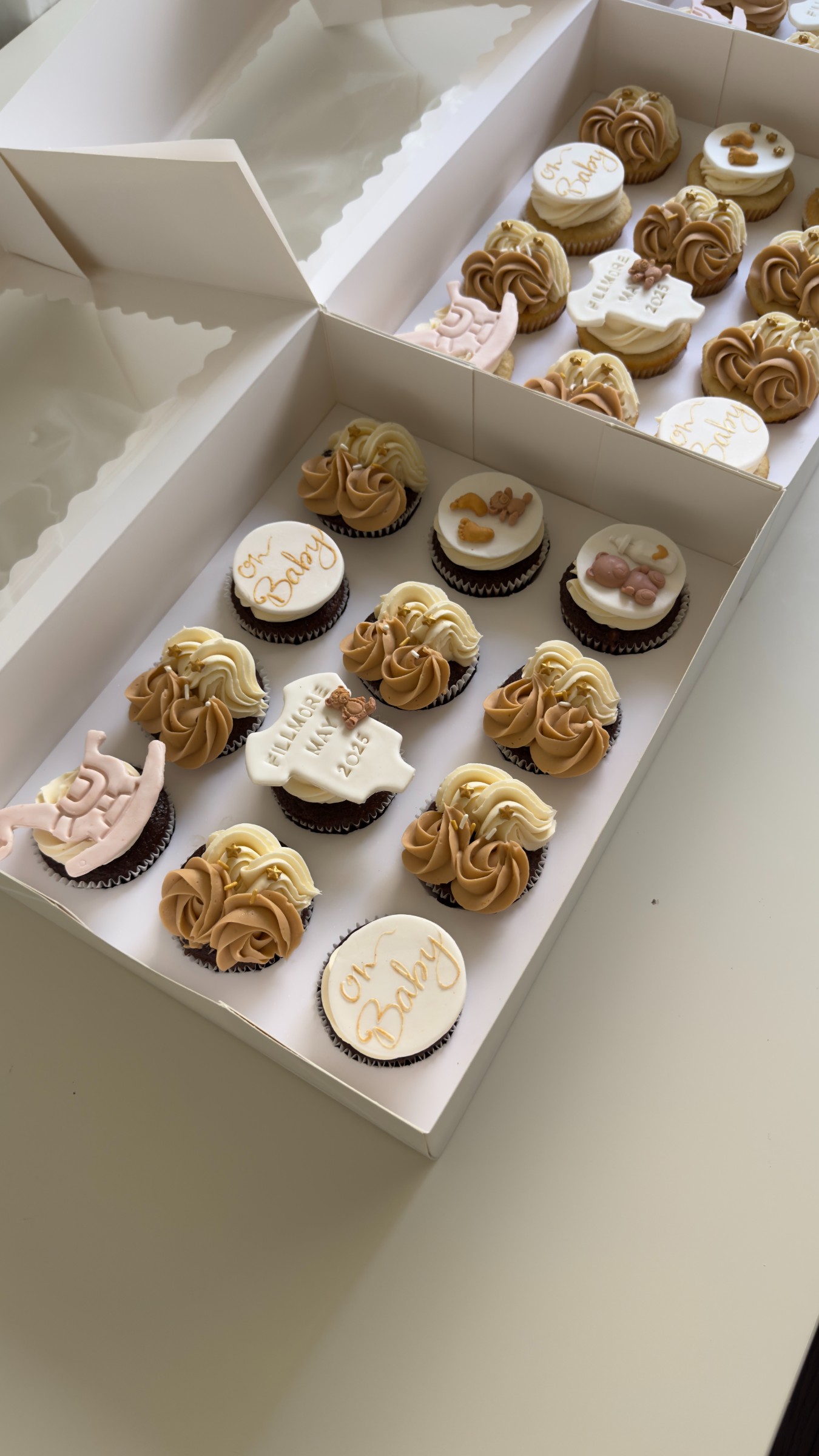 Baby Shower Cupcakes