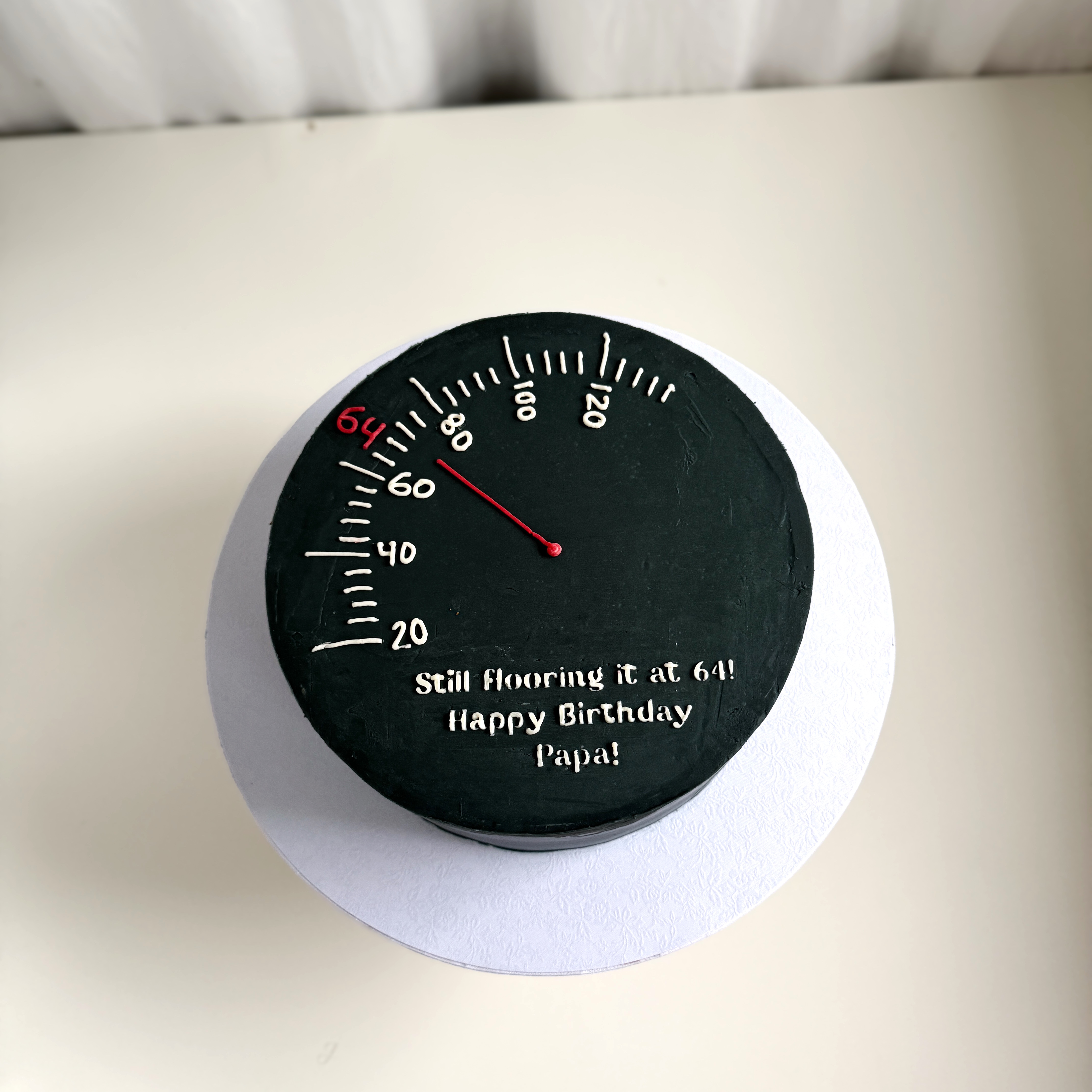 Speedometer Cake 